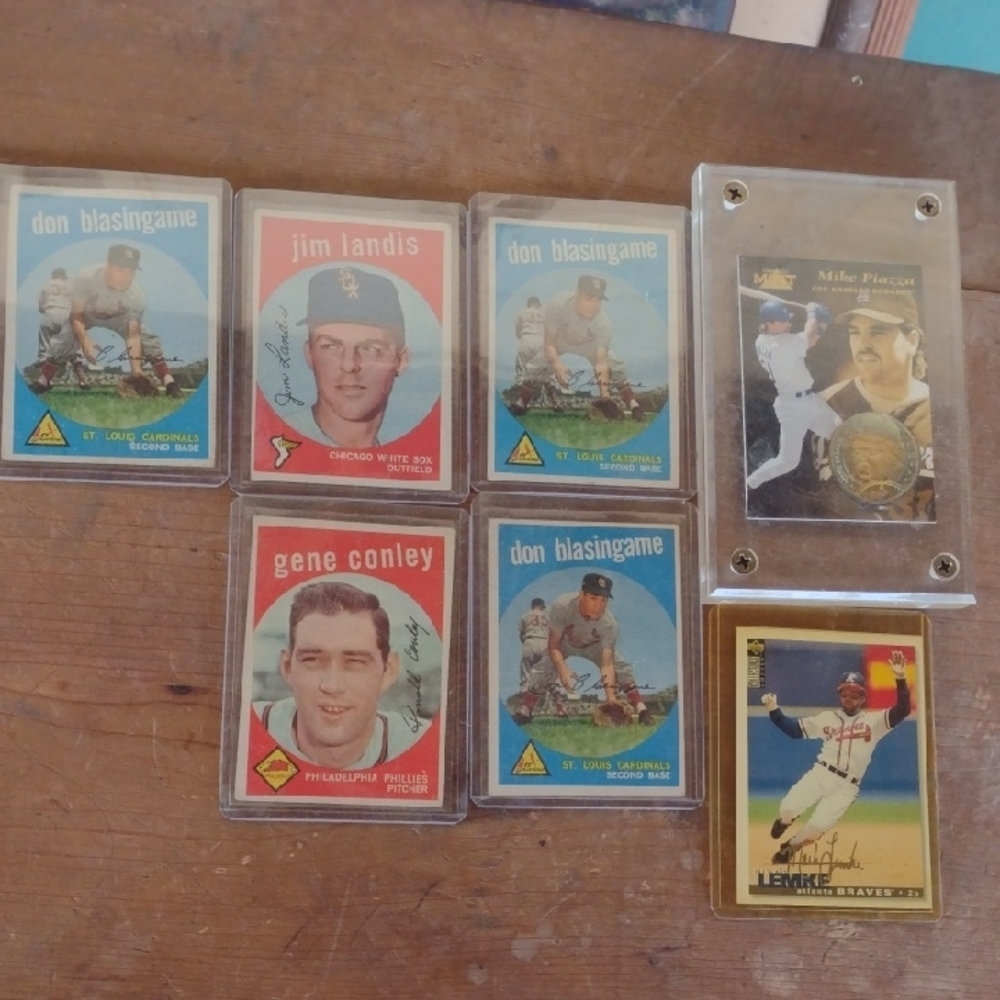 Vintage Baseball Card Collection